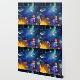 "Celestial Lights" Wallpaper