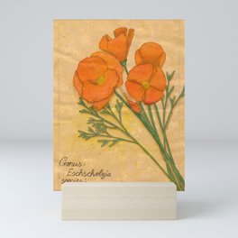 California Poppies Mini Art Print
