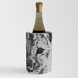 Urban Pop Art lion cub Wine Chiller