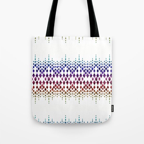 Colorful geometric pattern. Tote Bag