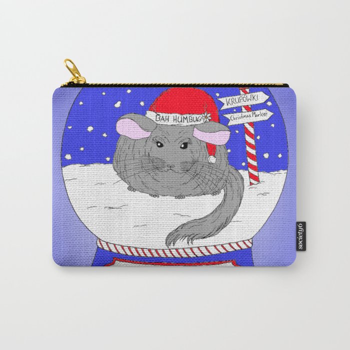 Chin-Chillin' Christmas Carry-All Pouch