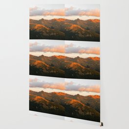 Alpine Sunrise Panorama Wallpaper