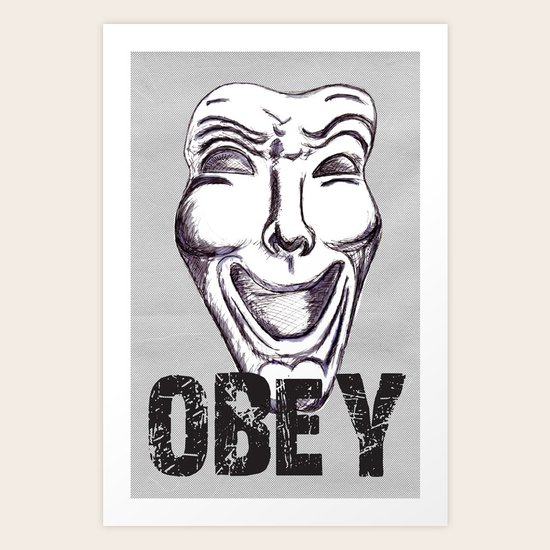 Obey Art Print