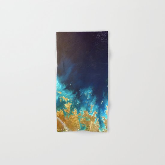 Ocean from above Hand & Bath Towel