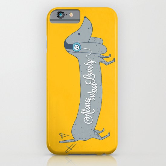 Alone but not Lonely iPhone & iPod Case