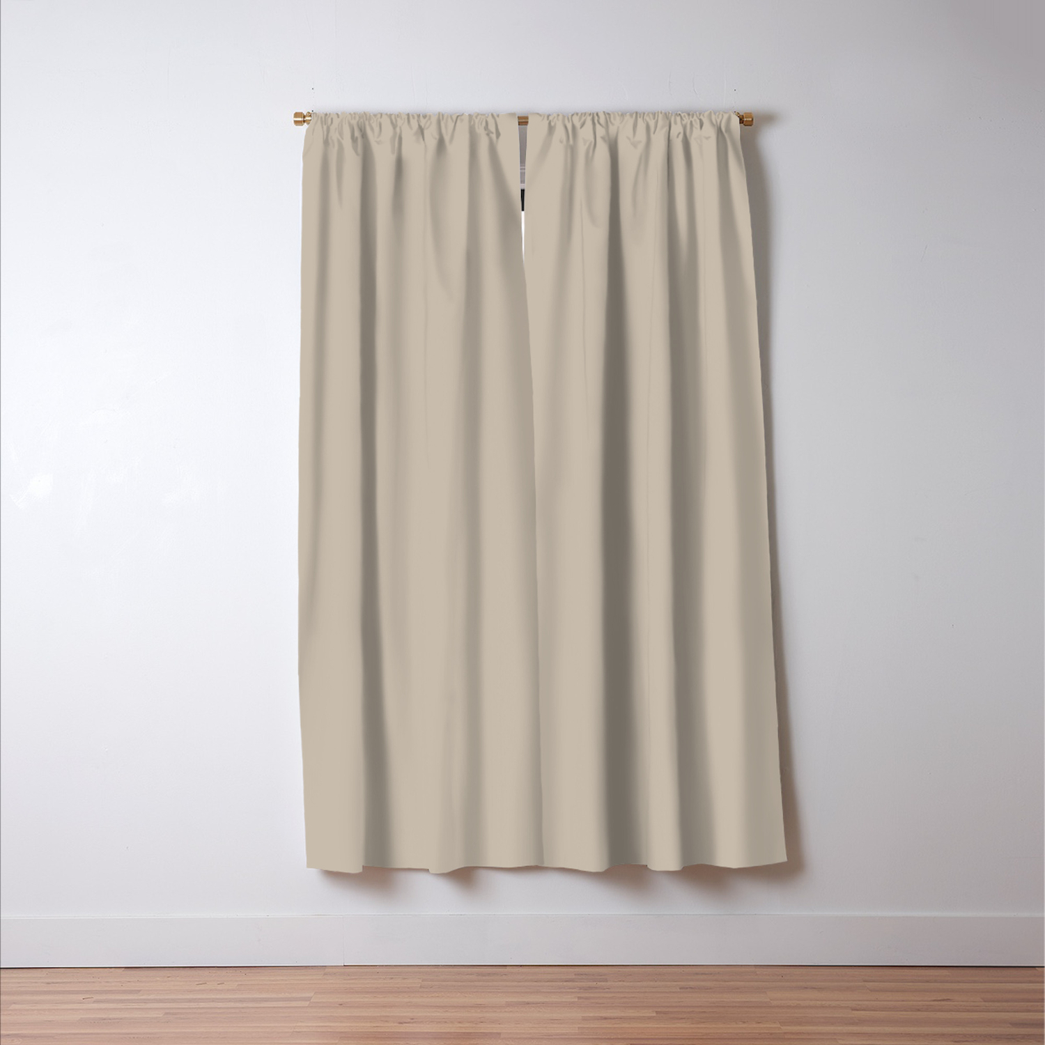 Sherwin Williams Trending Colors Of 2019 Shiitake Light Beige Brown Sw 9173 Solid Color Blackout Curtain By Simplysolids Society6