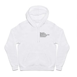 Breakfast Club Ampersand "They see us as they want to see us" Hoody
