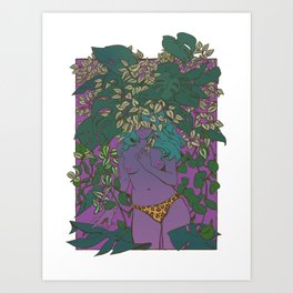 plantae ii Art Print