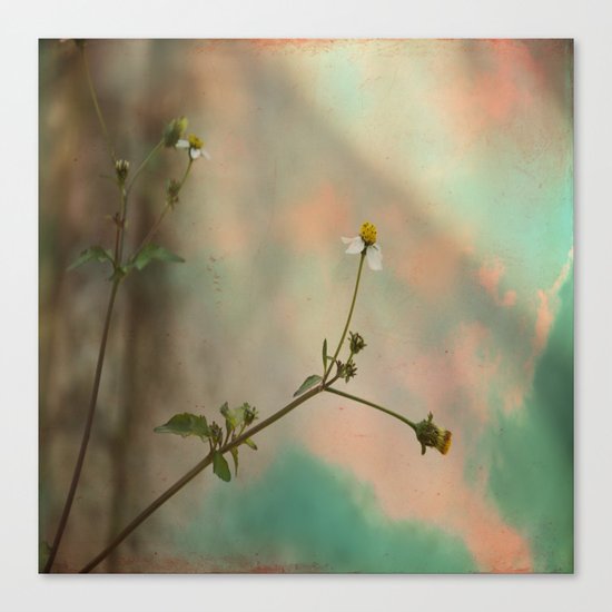 Simple Flowers Canvas Print