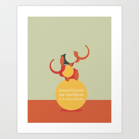 elephants Art Print