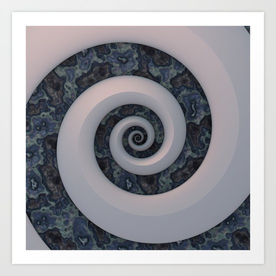 Curl & Swirl Art Print