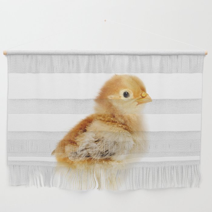 Chick, Baby Chicken, Farm Animals, Art for Kids, Baby Animals Art Print By Synplus Wall Hanging