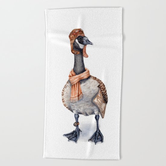 Aviator Canada Goose Beach Towel