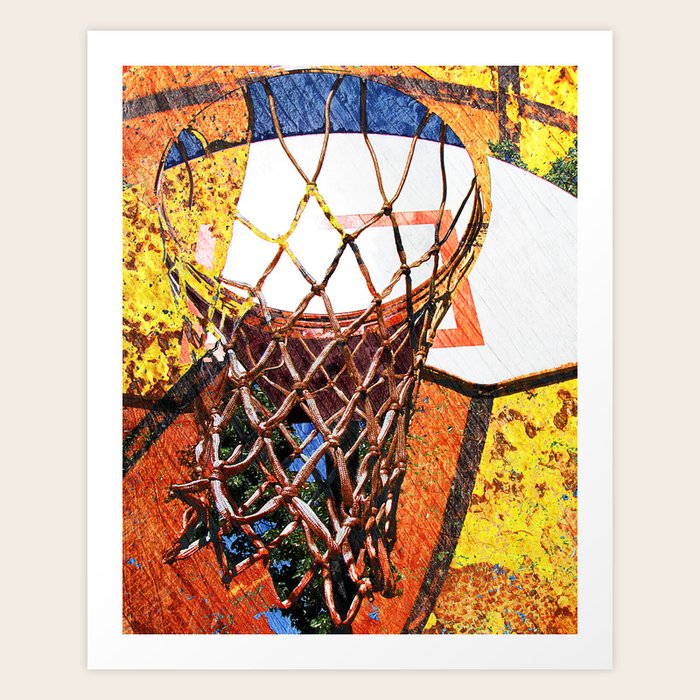 Basketball Hoop Painting