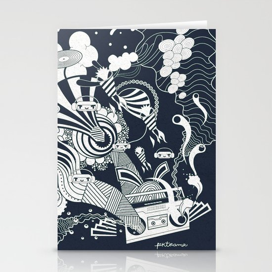 MUSIC Stationery Cards