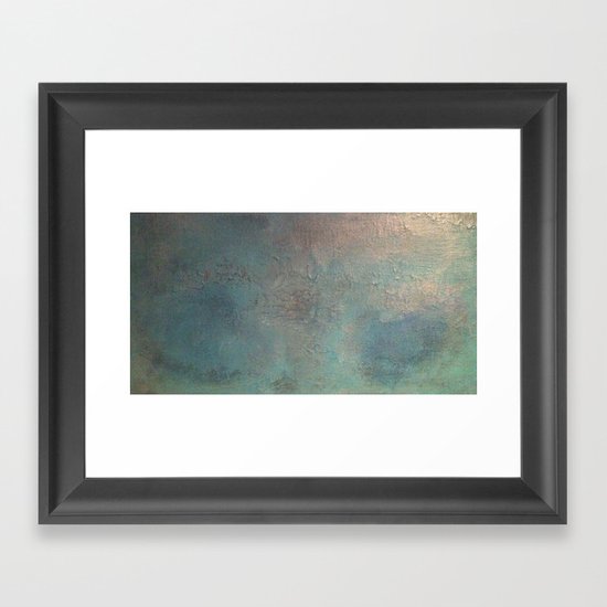 Ice Cave Framed Art Print
