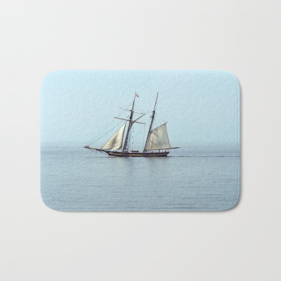 Tall ship Sails by Bath Mat