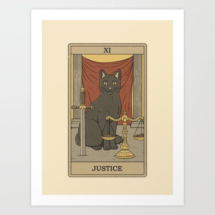 Justice Art Print