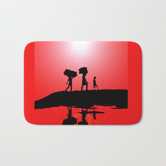 sunset Bath Mat