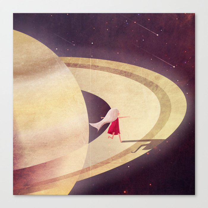 Saturn Child Canvas Print