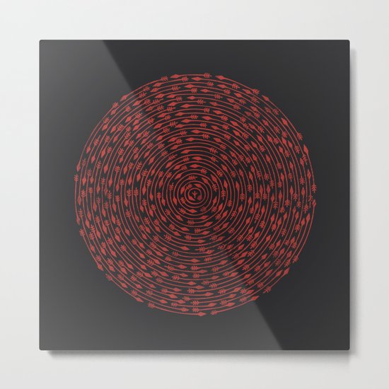 Inescapable Metal Print