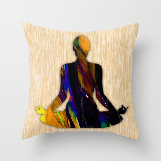 Meditation Throw Pillow