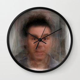 Cosmo Kramer Portrait Wall Clock