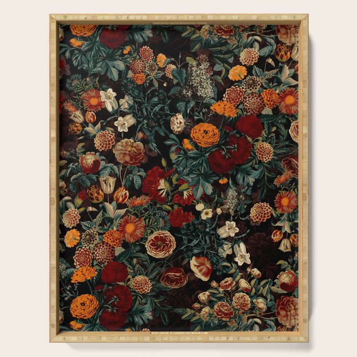 EXOTIC GARDEN - NIGHT XXI Art Print by Burcu Korkmazyurek