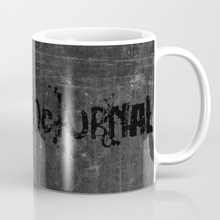 Nocturnal - Grunge Owl Coffee Mug