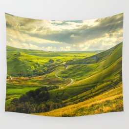 The Hope Valley, Peak District, Derbyshire Wall Tapestry