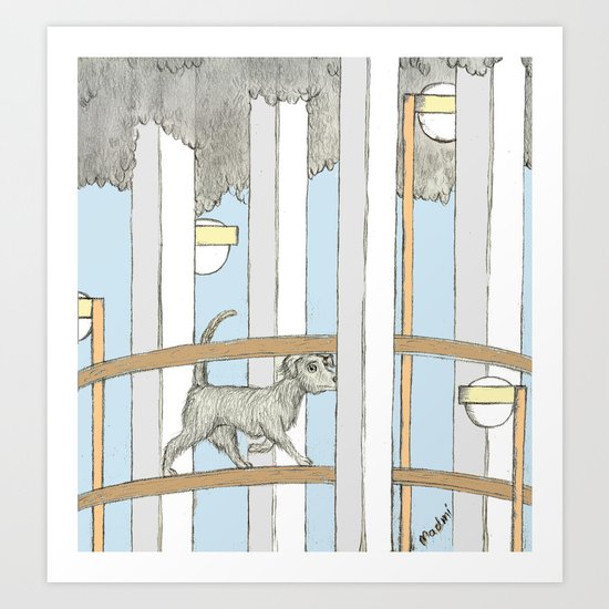 afternoon Art Print