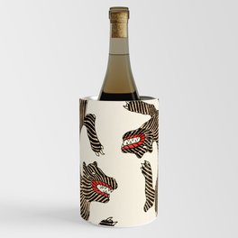Japanese Tigers by Taguchi Tomoki 1860-1869 Wine Chiller