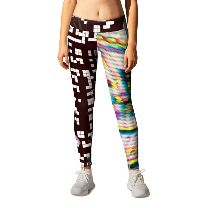 Zigzagging Causerie Leggings