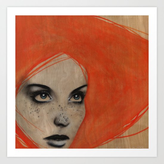 Red Art Print