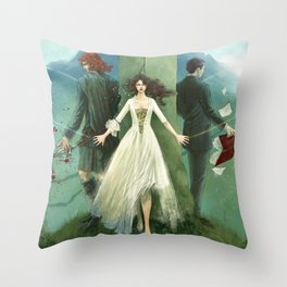 Both Sides Now Throw Pillow