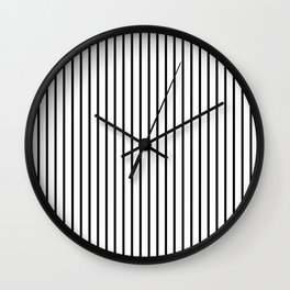 Pinstripe Wall Clocks For Any Decor Style Society6