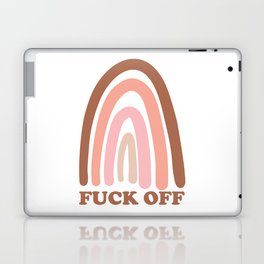 Fuck Off, Funny Quote Laptop Skin