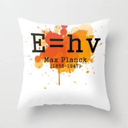 Max Planck Throw Pillow