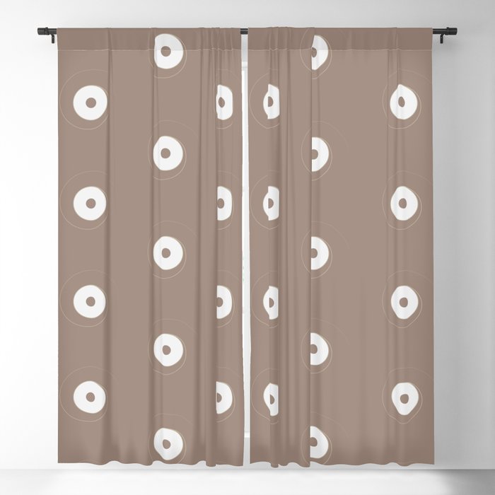 Toilet Paper Pattern Blackout Curtain