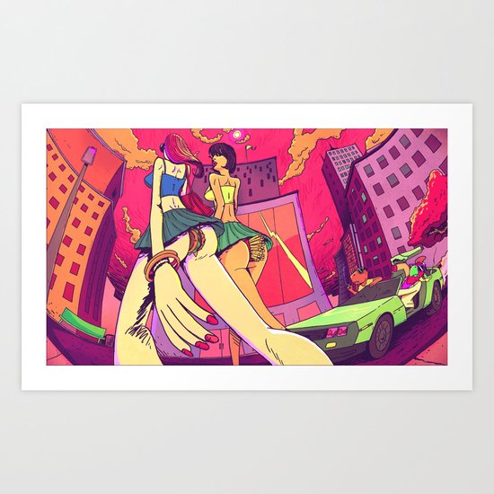 BUNS Art Print