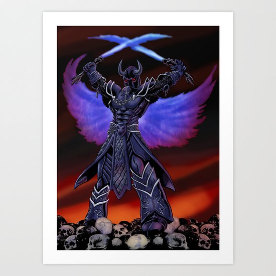 Deathwings Art Print