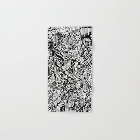 Inky \\ Hand & Bath Towel