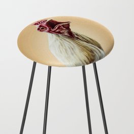 Angry Chicken Selfie Counter Stool