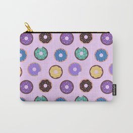 Pink Donuts Carry-All Pouch