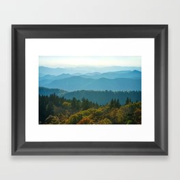Blue Ridge Mountains | North Carolina | Travel Photography | Landscape Photography | Framed Art Print
