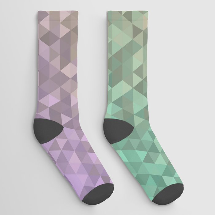 Diamond Glitter Pattern Socks