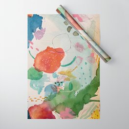 watercolor doodles II Wrapping Paper