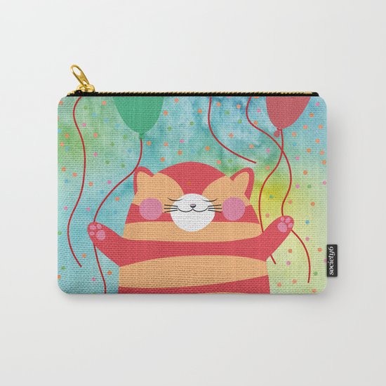 Red Cat Carry-All Pouch