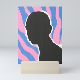 Anonymous portrait 02 Mini Art Print