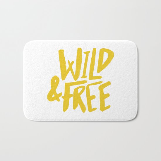 Wild and Free - Sunshine Bath Mat